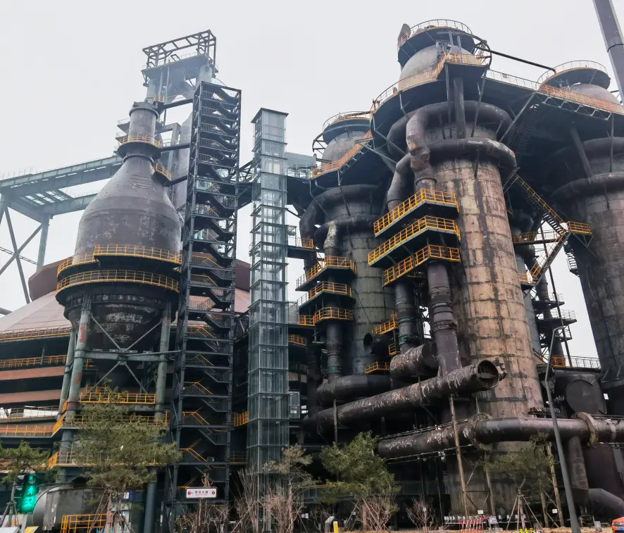 北京首钢园三高炉观光电梯