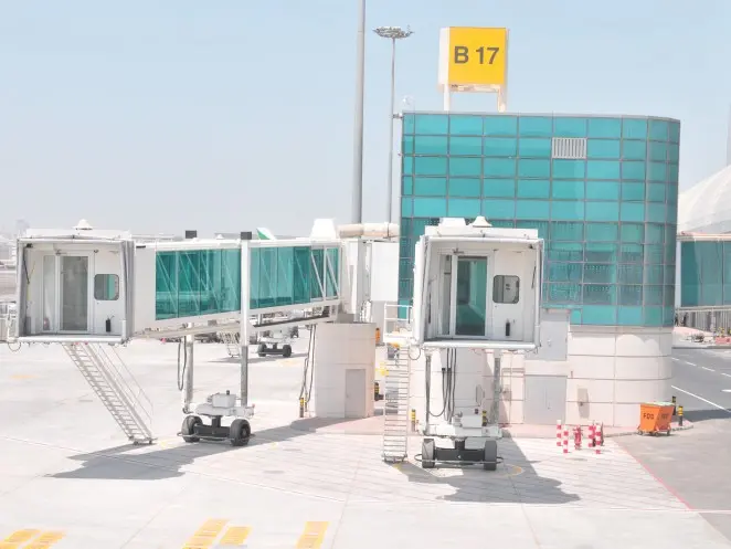 Strategic security element - passenger boarding bridges