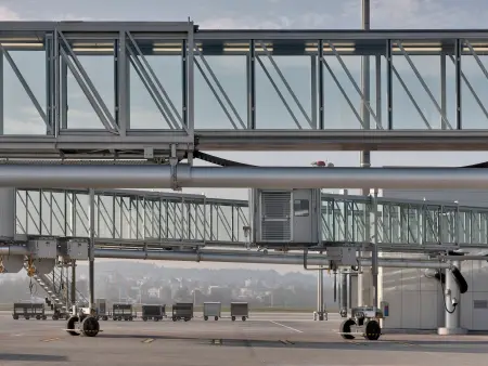 Passenger boarding bridges - Zurich Airport, Switzerland