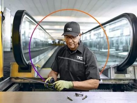Moving walks maintenance & repair
